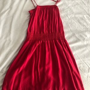 Cute Summer Red Dress!